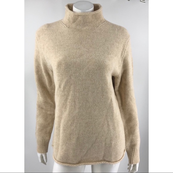 J. Crew Sweaters - J Crew Cream Lambs Wool Sweater NWT
